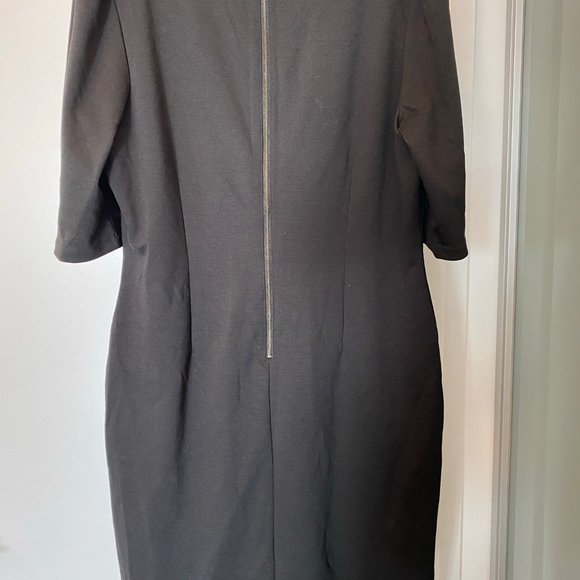 Banana Republic Mid Black Work Dress - Picture 2 of 3